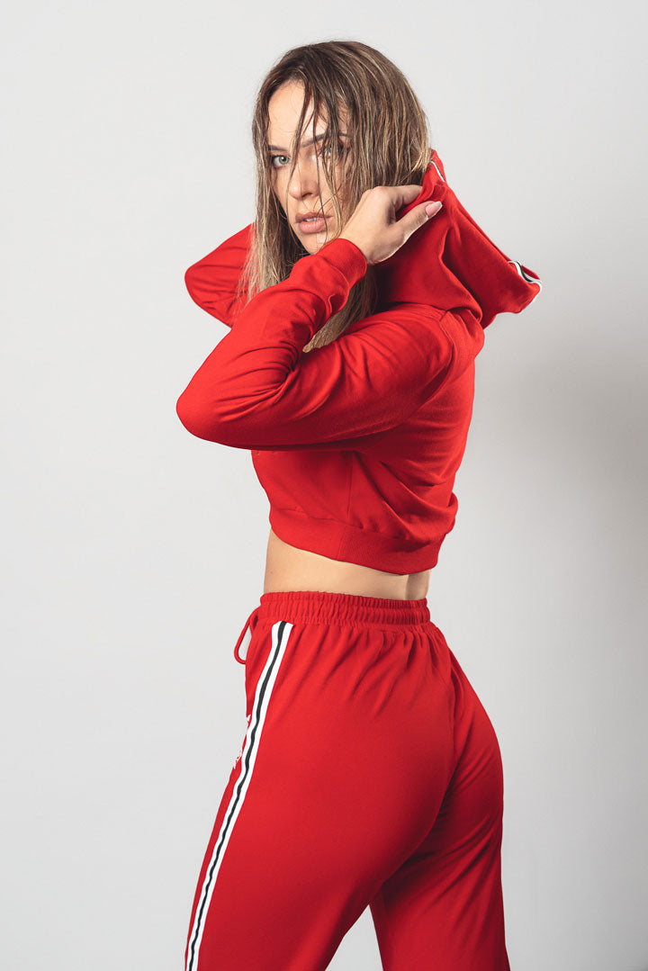 Gia store red hoodie